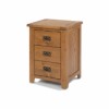 Haden 3 Drawer Bedside